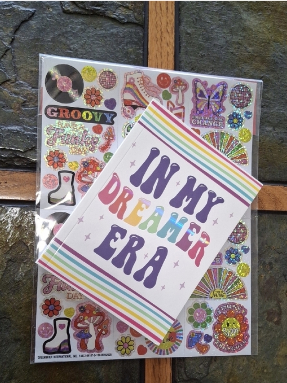 In My Dreamer Era Journal & Holograph Stickers
